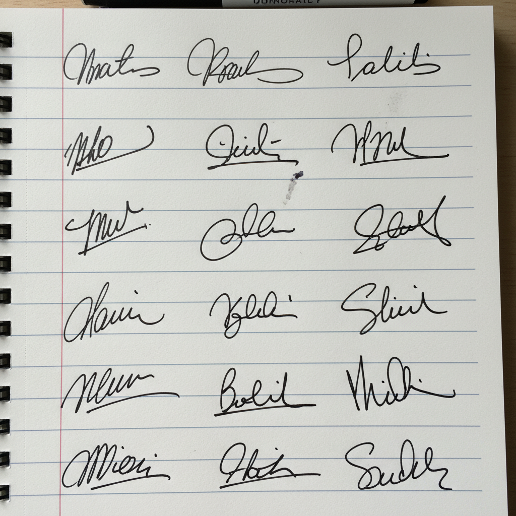 Illustration for Signature ideas for your own name