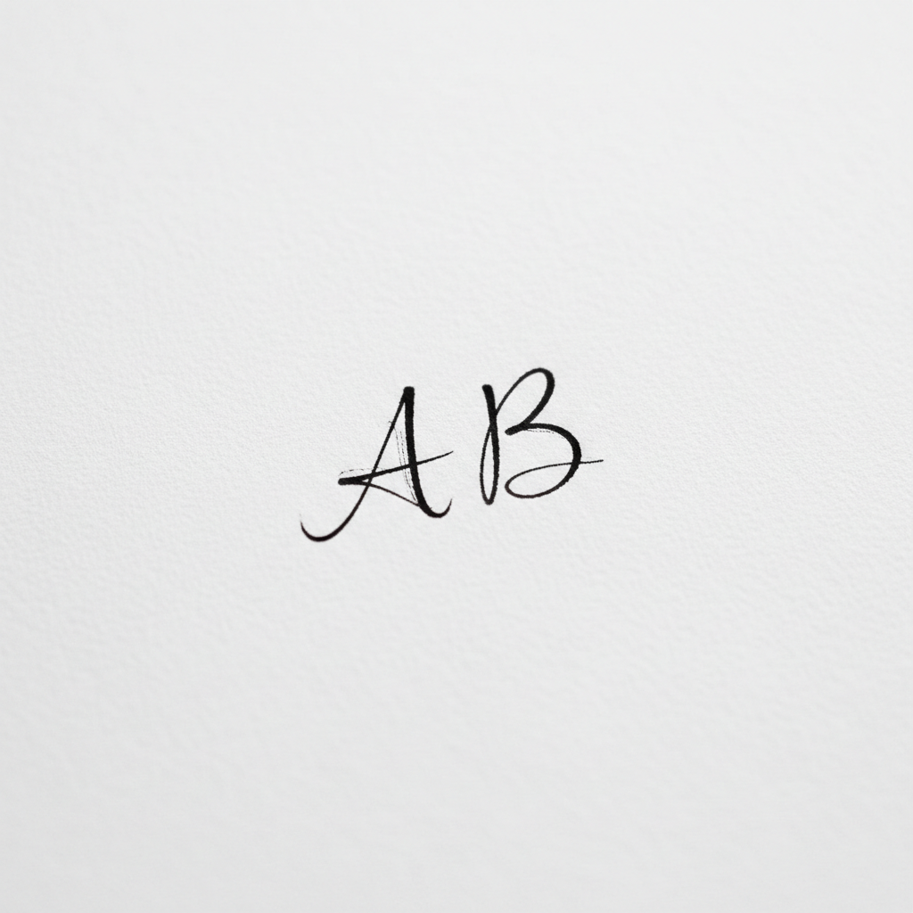 Illustration for Minimalist initial signatures