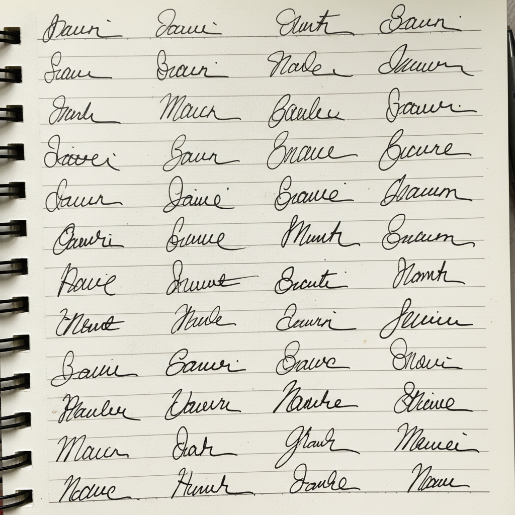 Illustration for How to practise a handwritten signature