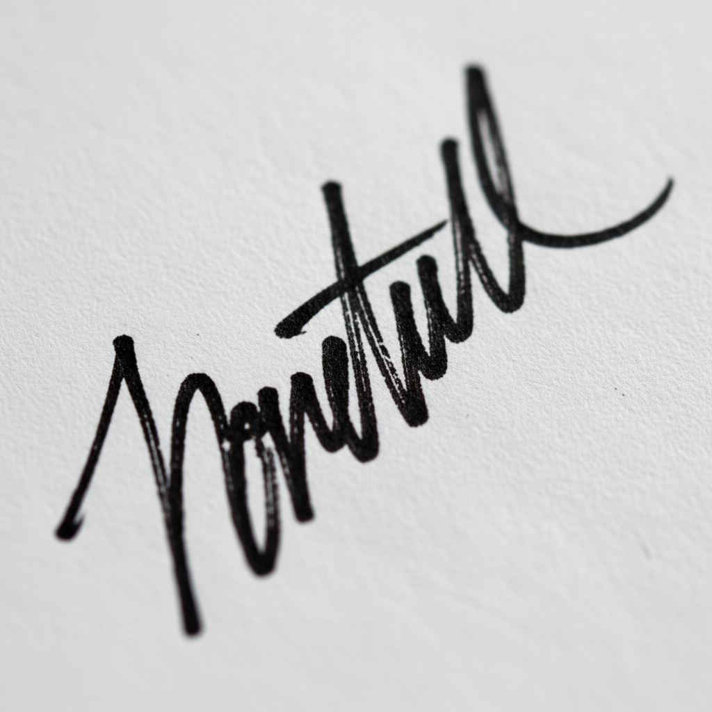 Illustration for Bold signature ideas