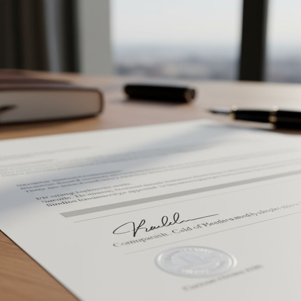 Illustration for Professional signature ideas