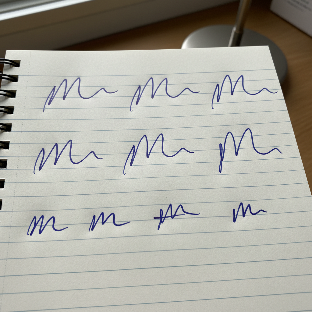 Illustration for Student signature examples